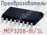 Преобразователь MCP3208-BI/SL фотография 2.