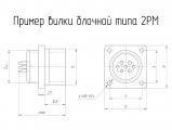 2РМ27Б24Ш1В1 чертеж блочной вилки.