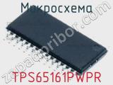 Микросхема TPS65161PWPR фотография 2.