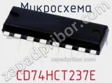 Микросхема CD74HCT237E фотография 2.