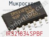 Микросхема IRS21834SPBF фотография 3.