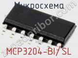 Микросхема MCP3204-BI/SL фотография 3.