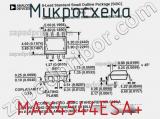 Микросхема MAX4544ESA+