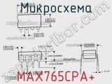 Микросхема MAX765CPA+ фотография 3.