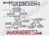 Микросхема MAX608ESA+ фотография 2.