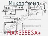 Микросхема MAX325ESA+ фотография 3.