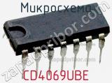 Микросхема CD4069UBE фотография 2.
