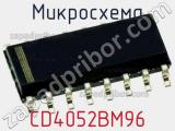 Микросхема CD4052BM96 фотография 2.