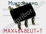 Микросхема MAX4648EUT+T 