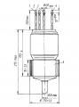 ГМИ-32Б чертеж тетрода.