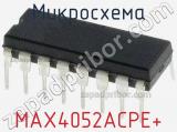 Микросхема MAX4052ACPE+ фотография 2.