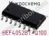 Микросхема HEF4052BT-Q100 фотография 2.