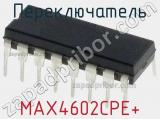 Переключатель MAX4602CPE+ фотография 2.