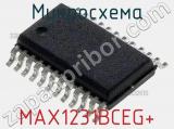 Микросхема MAX1231BCEG+ фотография 2.