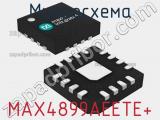 Микросхема MAX4899AEETE+ фотография 3.