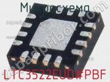 Микросхема LTC3522EUD#PBF 