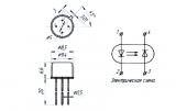 3ОД129Б чертеж оптопары.