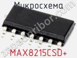 Микросхема MAX8215CSD+ 