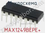 Микросхема MAX1249BEPE+