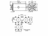 РПС5 чертеж реле и разметки для крепления.