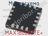 Микросхема MAX16060ETE+