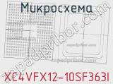 Микросхема XC4VFX12-10SF363I