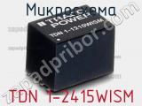 Микросхема TDN 1-2415WISM фотография 2.