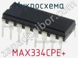 Микросхема MAX334CPE+