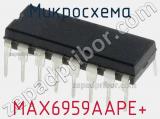 Микросхема MAX6959AAPE+ 