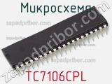 Микросхема TC7106CPL фотография 2.