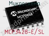 Микросхема MCP3428-E/SL 