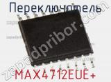 Переключатель MAX4712EUE+ фотография 2.