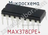 Микросхема MAX378CPE+ фотография 2.