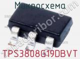 Микросхема TPS3808G19DBVT