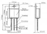 2Е802А1 чертеж транзистора.