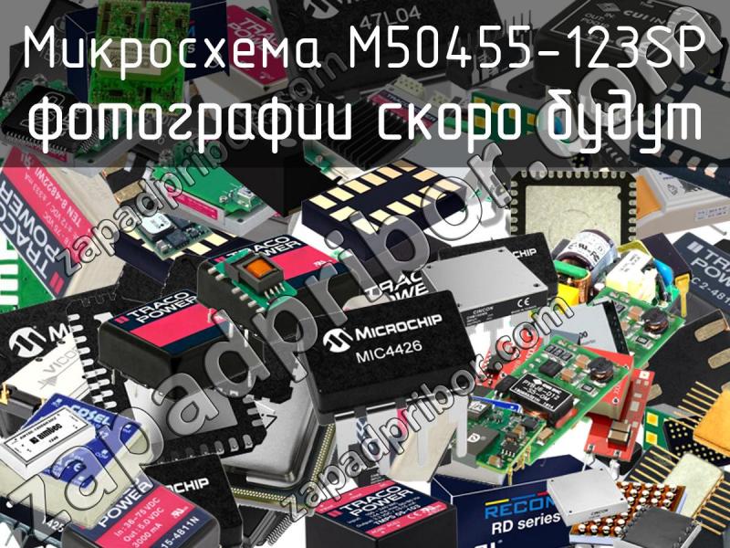 Микросхема M50455-123SP фотография.