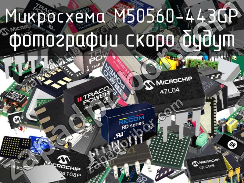 Микросхема M50560-443GP фотография.
