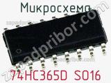 Микросхема 74HC365D SO16 