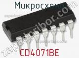 Микросхема CD4071BE фотография 2.