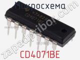 Микросхема CD4071BE фотография 3.