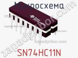 Микросхема SN74HC11N фотография 2.