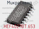 Микросхема HEF4027BT.653 фотография 2.