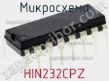 Микросхема HIN232CPZ фотография 3.