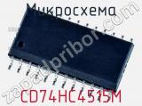 Микросхема CD74HC4515M фотография 3.