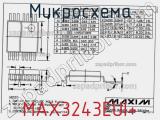 Микросхема MAX3243EUI+ 