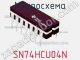 Микросхема SN74HCU04N фотография 2.