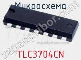 Микросхема TLC3704CN 