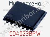 Микросхема CD4023BPW