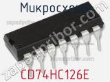 Микросхема CD74HC126E фотография 2.
