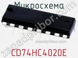 Микросхема CD74HC4020E фотография 2.